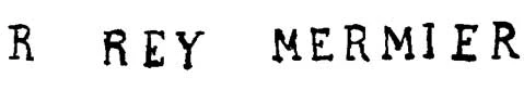 l'estampille du maître ébéniste R-rey-mermier- fabricant de mobilier 18ème siècle