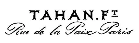 l'estampille du maître ébéniste Jean Pierre Alexandre-tahan- fabricant de mobilier 19ème siècle
