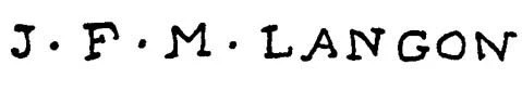 l'estampille du maître ébéniste Jean François Marie-langon- fabricant de sièges.