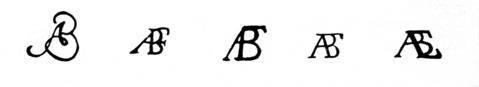la signature du peintre Alessandro--badiale