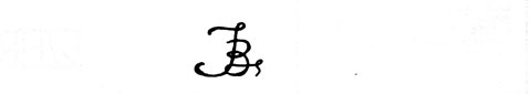 la signature du peintre barnard