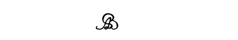 la signature du peintre bie-a
