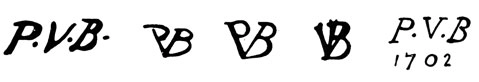la signature du peintre Pieter-Van-bloemen-standard