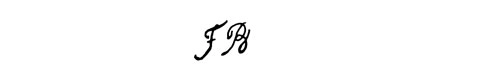 la signature du peintre Friedrich Auguste--brand-f