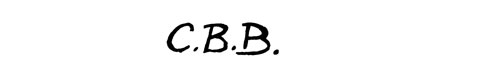 la signature du peintre branwhite-b-c