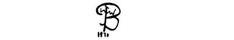 la signature du peintre brooks-t