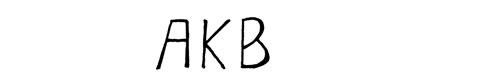 la signature du peintre brown-a-k