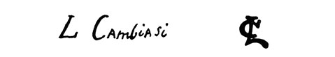 la signature du peintre Luca--cambiasi-cambiaso
