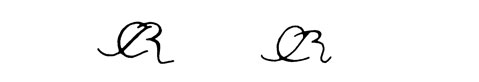 la signature du peintre Rosalba--carriera