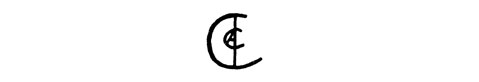 la signature du peintre Charles Alston--collins-c-a