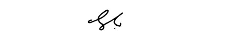 la signature du peintre Gordon Stephen--crook