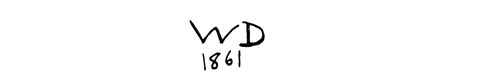 la signature du peintre William--davis-w