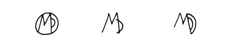 la signature du peintre Minnie-Dibdin-davison