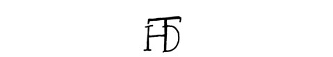 la signature du peintre dawson-h-t