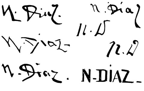 la signature du peintre Narcisse Virgile--diaz-de-la-pena