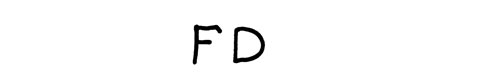 la signature du peintre Francis--dodd-f