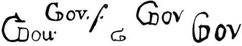 la signature du peintre dov-dou