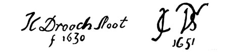 la signature du peintre Cornelisz-Joost-drooch-sloot-droogsloot