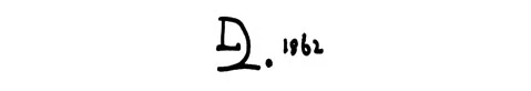 la signature du peintre duncan-l