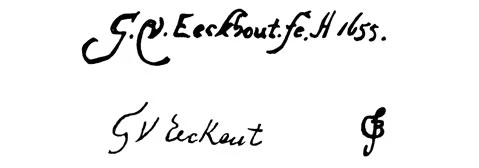 la signature du peintre Gerbrand-Van Den-eeckhout-g