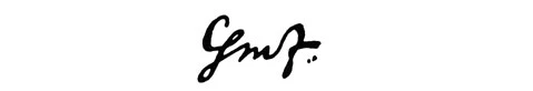 la signature du peintre Gordon-M.-forsyth