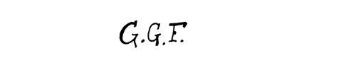 la signature du peintre fraser-g-g