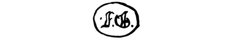 la signature du peintre Friedrich--gauermann