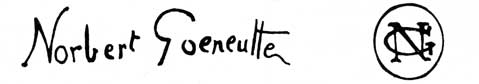 la signature du peintre Norbert--goenuette