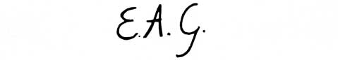 la signature du peintre Edward Alfred--goodall-e-a