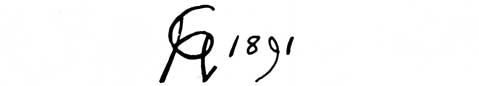 la signature du peintre goodwin-h
