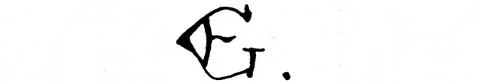 la signature du peintre gouldsmith