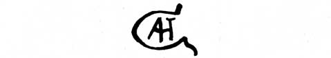 la signature du peintre Alfred-H.-green-a-h
