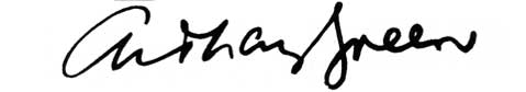 la signature du peintre Antony Eric-Sandall-green-a-s