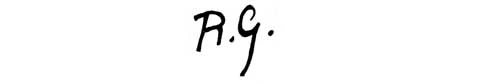 la signature du peintre Robert--greenlees