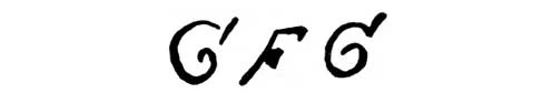 la signature du peintre Giovanni Francesco--grimaldi