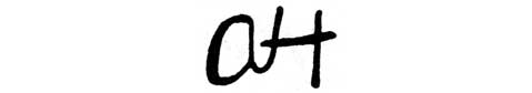 la signature du peintre Arthur--hacker