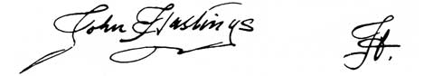 la signature du peintre John--hastings-earl-of-huntingdon