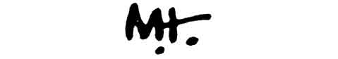 la signature du peintre Mark--humphreys-m