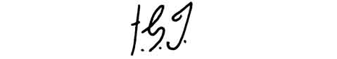 la signature du peintre Francis Edward--james