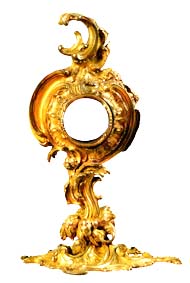 Porte-montre doré de mobilier ancien référencé: ID1 1725