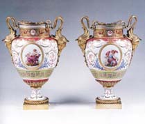 Vases Balustre de mobilier ancien référencé: ID1 2183