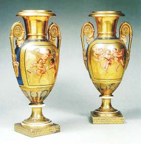 Vases Ovoïde de mobilier ancien référencé: ID1 914