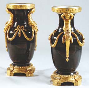 Vases Porcelaine de mobilier ancien référencé: ID1 364