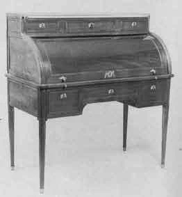 Bureau Cylindre de mobilier ancien référencé: ID1 639