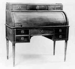 Bureau Cylindre de mobilier ancien référencé: ID1 732