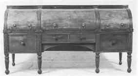 Bureau Cylindre Sideboard de mobilier ancien référencé: ID1 887