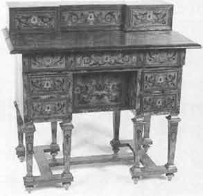 Bureau Mazarin de mobilier ancien référencé: ID1 345