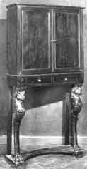 Cabinet 2 vantaux de mobilier ancien référencé: ID1 1914