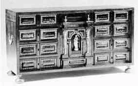 Cabinet De voyage de mobilier ancien référencé: ID1 1098
