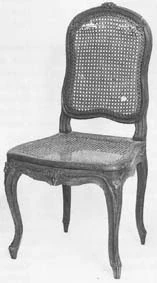 Chaise Canné de mobilier ancien référencé: ID1 598